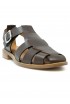 GUGLIELMO ROTTA 7703 CHOCOLATE LEATHER SHARE RANCH SANDAL