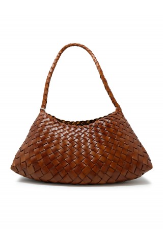 DRAGON 8943 TAN LEATHER ROSANNA MINI S HANDBAG