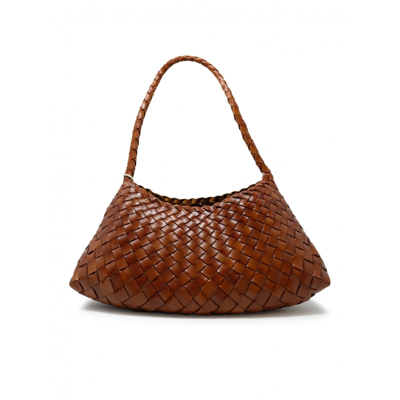 DRAGON 8943 TAN LEATHER ROSANNA MINI S HANDBAG