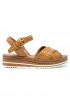 PONS QUINTANA 9798.TU00 TOFFE LEATHER MILAN SANDALS