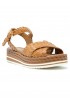 PONS QUINTANA 9798.TU00 TOFFE LEATHER MILAN SANDALS