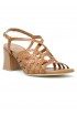 PONS QUINTANA 12039.000 TOFFE LEATHER TURIN SANDALS