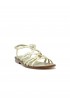 PONS QUINTANA 9760.000 PLATINO LEATHER TINA SANDALS