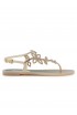 MENGHI ME1343PW CIPRIA JELLY GALATEA FLAT SANDALS