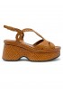 PONS QUINTANA 11498.T00 TOFFE LEATHER LILLE SANDALS