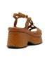 PONS QUINTANA 11498.T00 TOFFE LEATHER LILLE SANDALS