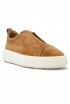 SANTONI WBCD61323BARTSAPC51 TAN SUEDE SNEAKER