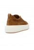 SANTONI WBCD61323BARTSAPC51 TAN SUEDE SNEAKER