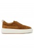 SANTONI WBCD61323BARTSAPC51 TAN SUEDE SNEAKER