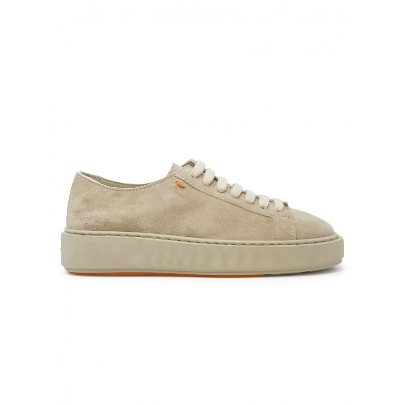 SANTONI WBCD61322ISLTTOYE40 SAND SUEDE SNEAKER