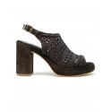 PONS QUINTANA 12067.001 COFFEE LEATHER ASHA SANDALS