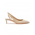 SANTONI WDLQ71407HA2NVHDP NUDE PATENT SLINGBACK