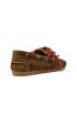 POSA BROWN SUEDE BOAT LOAFER