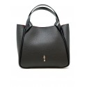 CHRISTIAN LOUBOUTIN 3265051 BK01 BLACK LEATHER BETTINA TOTE MINI CALF