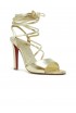 CHRISTIAN LOUBOUTIN 3260201 G306 PLATINUM LEATHER FANNY RANDA SANDAL