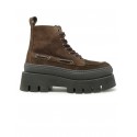 COPENHAGEN F6CPH697 SUEDE CHOCOLATE LACE UP