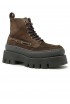 COPENHAGEN F6CPH697 SUEDE CHOCOLATE LACE UP