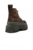 COPENHAGEN F6CPH697 SUEDE CHOCOLATE LACE UP