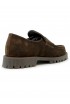 COPENHAGEN F6CPH848 SUEDE CHOCOLATE CHELSEA LOAFER