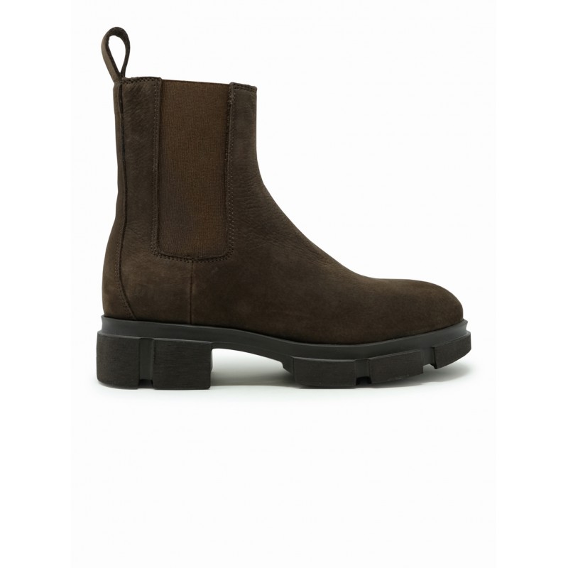 COPENHAGEN F6CPH570 SUEDE BROWN CHELSEA BOOTS