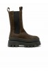 COPENHAGEN F6CPH685 SUEDE CHOCOLATE CHELSEA BOOTS