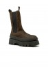 COPENHAGEN F6CPH685 SUEDE CHOCOLATE CHELSEA BOOTS
