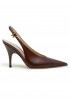 GIANVITO ROSSI G95605-95RIC-VIT LEATHER SOFIA BORDEAUX PUMPS