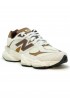 NEW BALANCE U90603EG BEIGE BROWN NUBUCK MESH SNEAKER