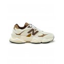NEW BALANCE U90603EG BEIGE BROWN NUBUCK MESH SNEAKER