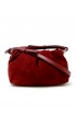 CHRISTIAN LOUBOUTIN 3265243 R947 BURGUNDY SUEDE EVA MINI CROSSBODY BAG