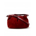 CHRISTIAN LOUBOUTIN 3265243 R947 BURGUNDY SUEDE EVA MINI CROSSBODY BAG