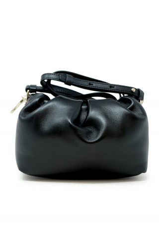 CHRISTIAN LOUBOUTIN 1265236 BK01 BLACK LEATHER EVA MINI CROSSBODY BAG