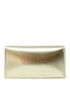 CHRISTIAN LOUBOUTIN 1265167 PL12 PLATINE/GOLD BETTINA CLUTCH BAG