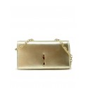 CHRISTIAN LOUBOUTIN 1265167 PL12 PLATINE/GOLD BETTINA CLUTCH BAG