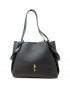 CHRISTIAN LOUBOUTIN 3265050 BK01 BLACK LEATHER BETTINA TOTE BAG