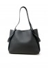 CHRISTIAN LOUBOUTIN 3265050 BK01 BLACK LEATHER BETTINA TOTE BAG