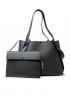 CHRISTIAN LOUBOUTIN 3265050 BK01 BLACK LEATHER BETTINA TOTE BAG