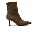 SERGIO LEVANTESI JANET 67 SUEDE BROWN ANKLE BOOTS