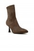 SERGIO LEVANTESI JANET 67 SUEDE BROWN ANKLE BOOTS