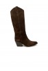 PAROSH D060144 TAMSHOE SUEDE BROWN TEXAN BOOTS