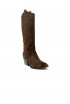 PAROSH D060144 TAMSHOE SUEDE BROWN TEXAN BOOTS