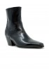 PANTANETTI 20271L BLACK LEATHER ANKLE BOOTS