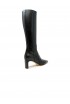 MARA BINI T242 BLACK LEATHER ANKLE BOOTS