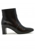 MARA BINI F570 DARK BLACK RUBBER GINA ANKLE BOOTS