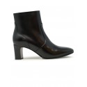 MARA BINI F570 DARK BLACK RUBBER GINA ANKLE BOOTS