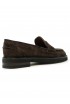 SANTONI WUQE72359BJ1NVCYT50 QUENTIN SUEDE BROWN LOAFERS
