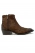 DUCCIO DEL DUCA DD151 BROWN SUEDE ANKLE BOOTS