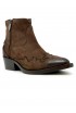 DUCCIO DEL DUCA DD151 BROWN SUEDE ANKLE BOOTS