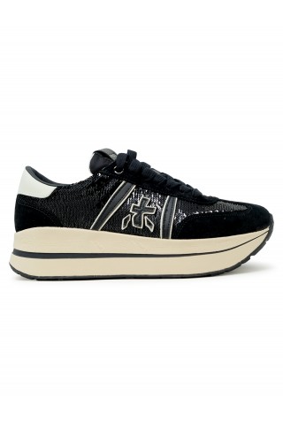 PREMIATA BETHCOIN VAR.8504 BLACK PAILLETTES SNEAKERS