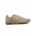 NEW BALANCE U204LMMA TAUPE SUEDE MESH SNEAKERS